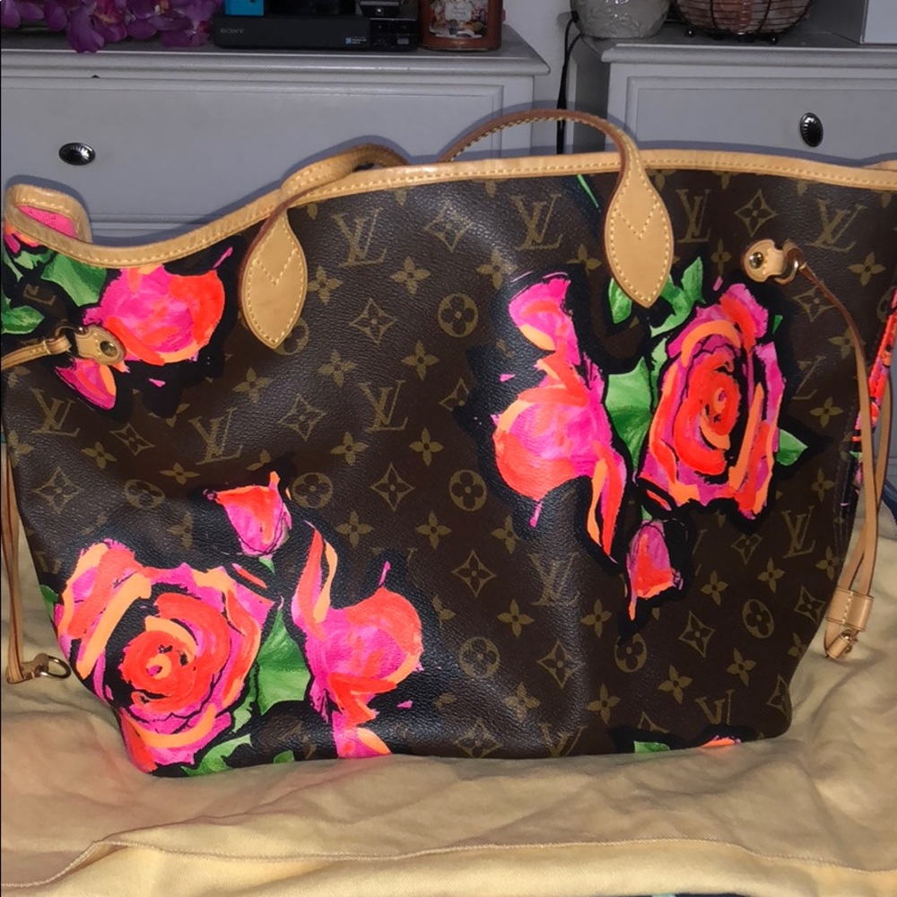 Stephen Sprouse Monogram Roses limited edition bag